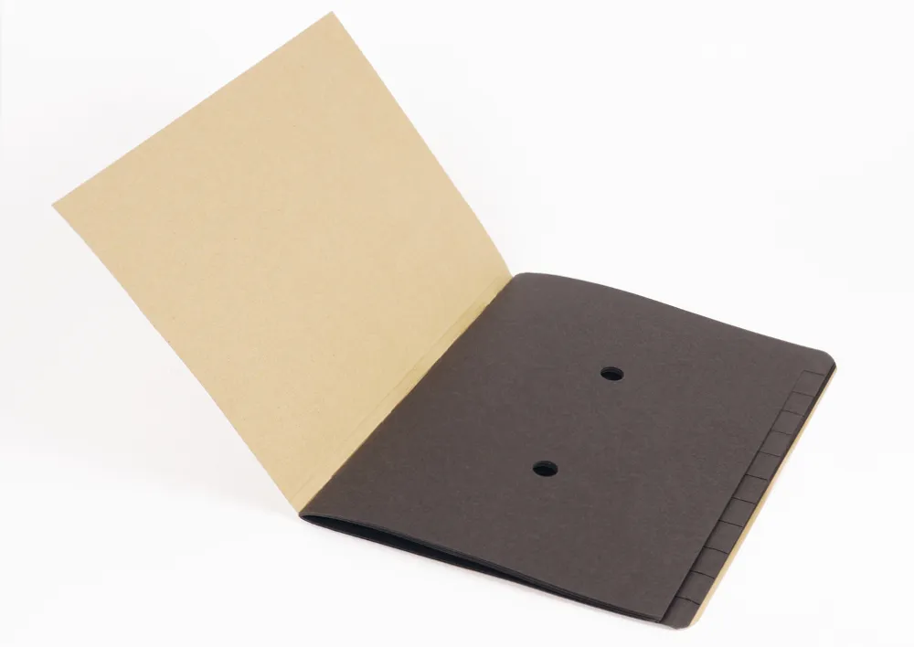 Tisch-Fächermappe 1-12 "Natura", mit Verschlussgummi