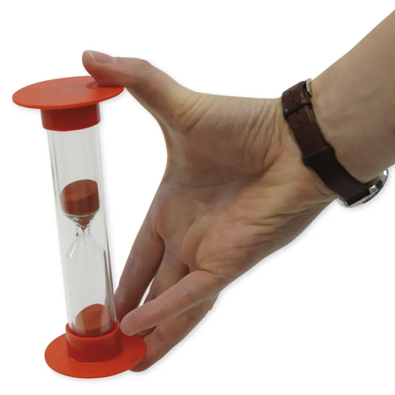 Mix-Sanduhren-Set, 15cm hoch im Koffer