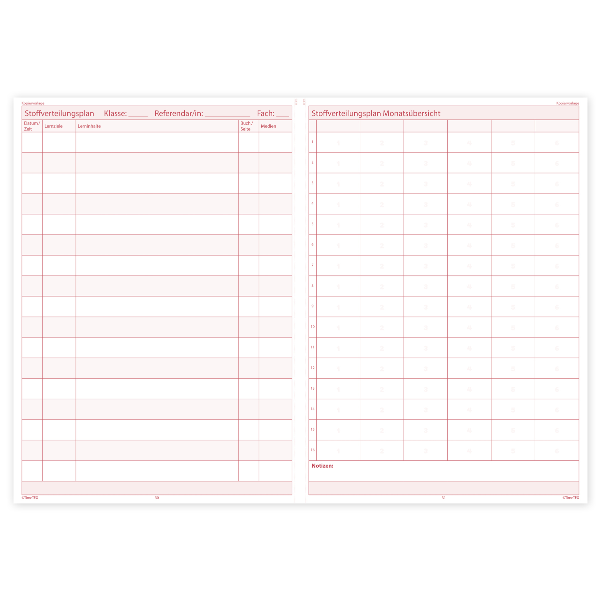 TimeTEX Referendar-Heft A4 TimeTEX Referendar-Heft A4