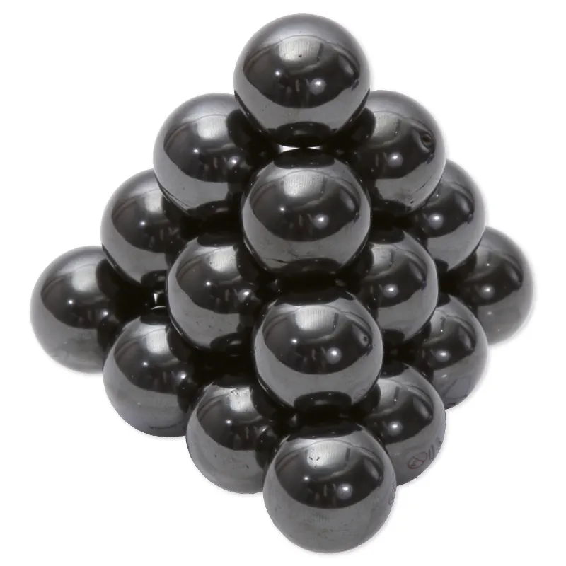 Magnet-Kugeln schwarz, 14-tlg. 