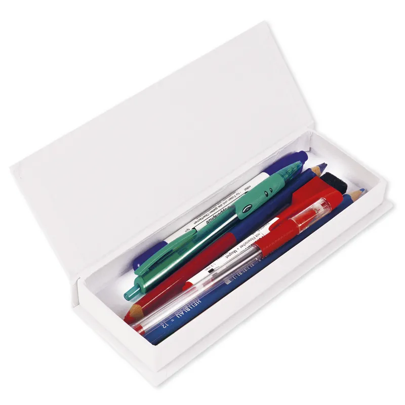 Stiftebox aus Pappe, 19x6,8 cm