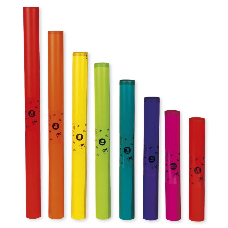 Klassenset Klang-Röhren bunt