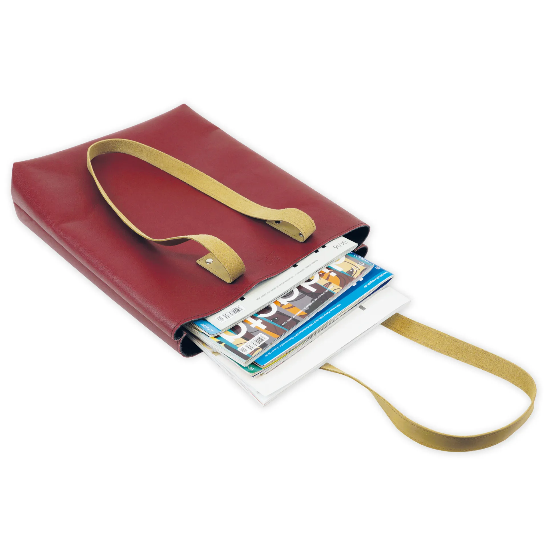 Schultertasche "Mali" aus Apfelleder