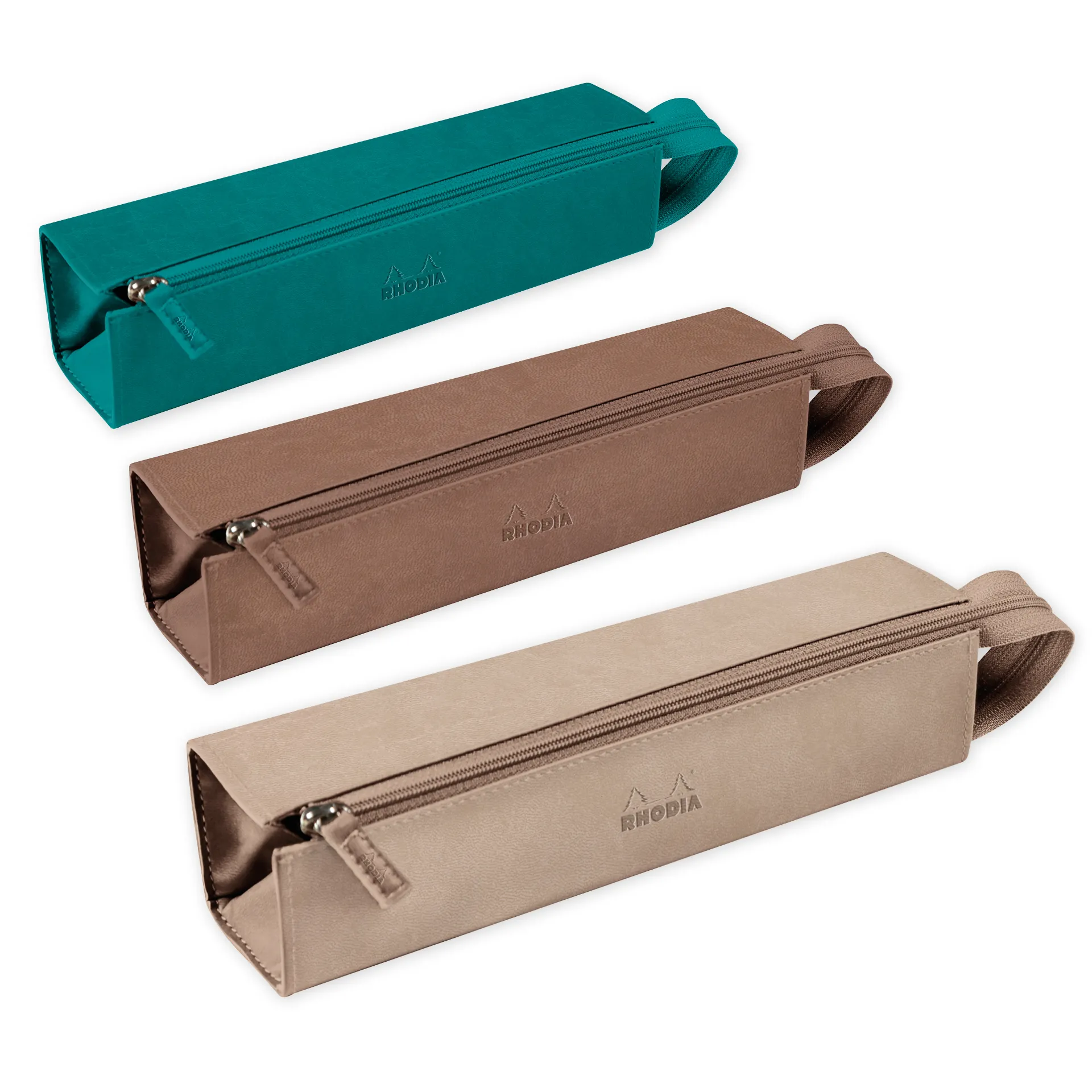 Hartschalen-Stiftmäppchen aus Kunstleder