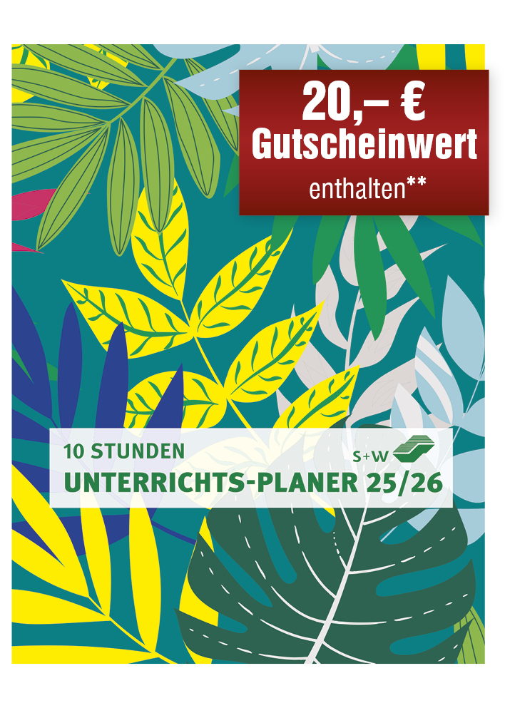 s+w Unterrichts-Planer Edition BLÄTTER 25/26