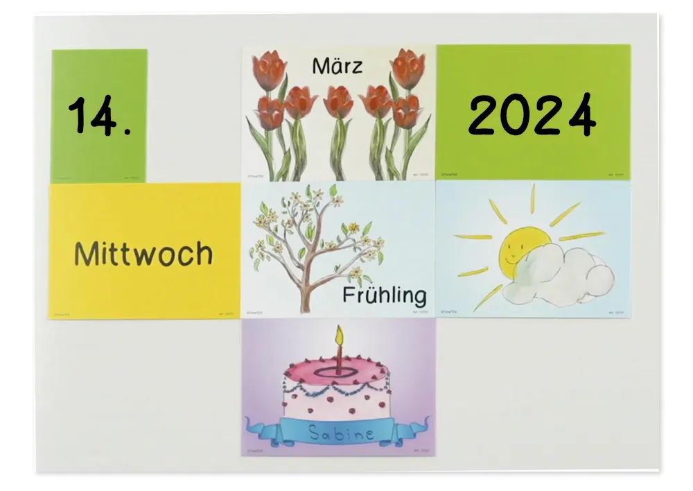 "Unser Jahr" Jahreskalender zum selber gestalten