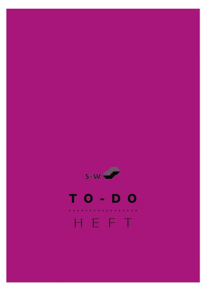 To-Do Heft A4