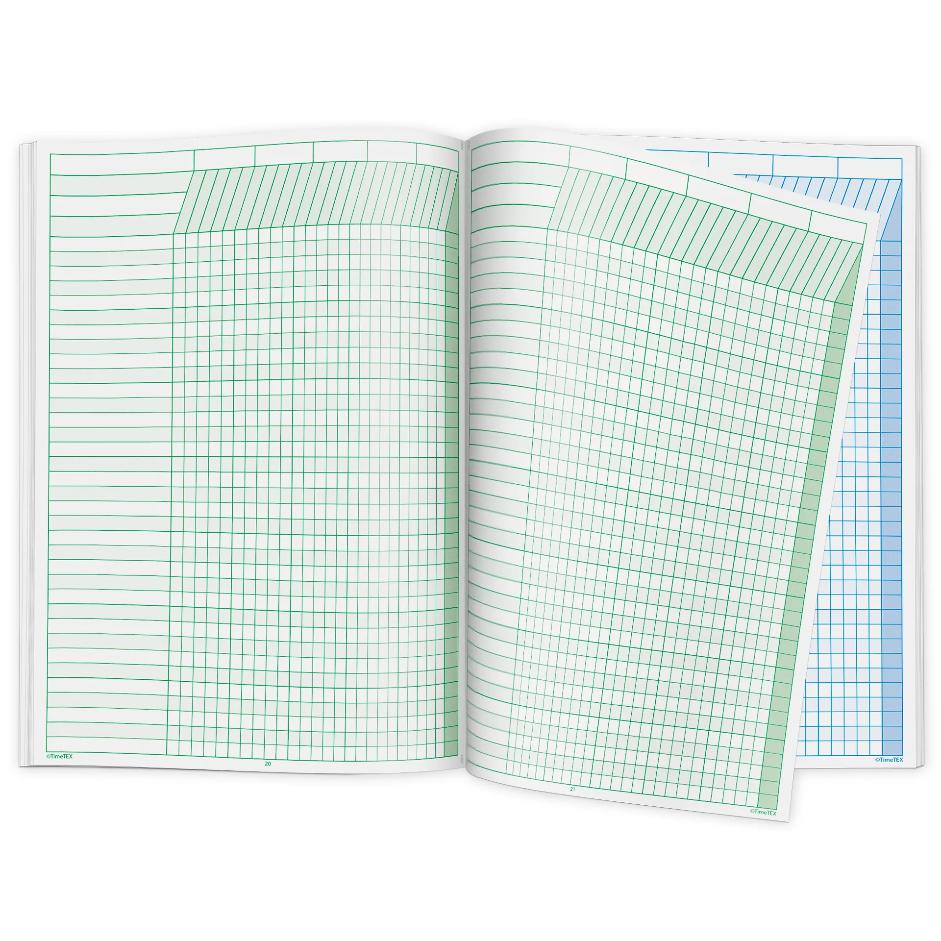 TimeTEX Heft Universal-Listen A4, 64 Seiten