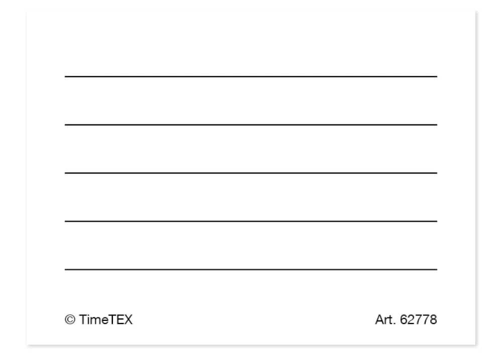 Lob-Kärtchen, 110-tlg.