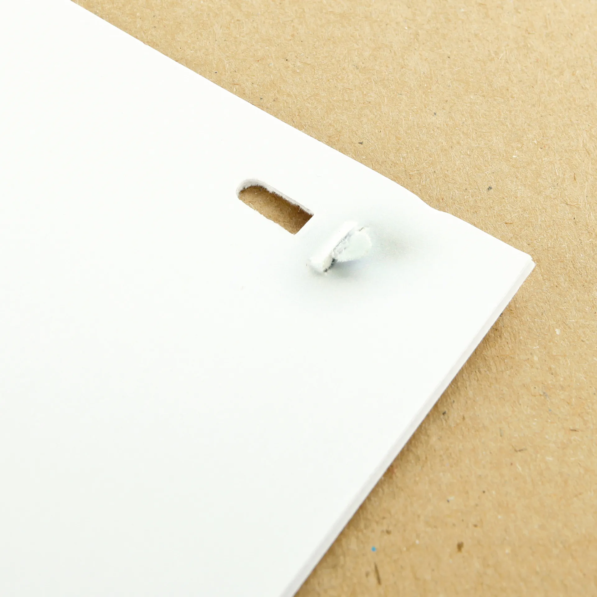 Heftgerät ohne Klammern, rund