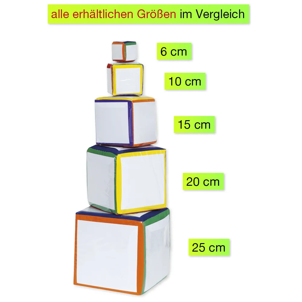 Activity-Würfel mit Einschubtaschen