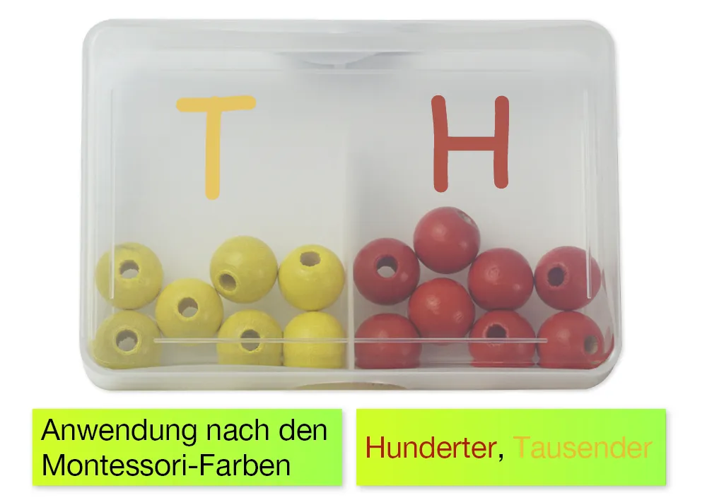 Schüttelbox mit Steg