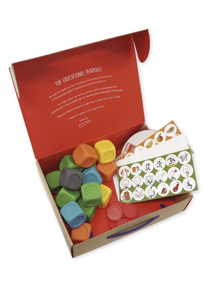 Motiv-Würfel im Tragekoffer, 106-tlg.