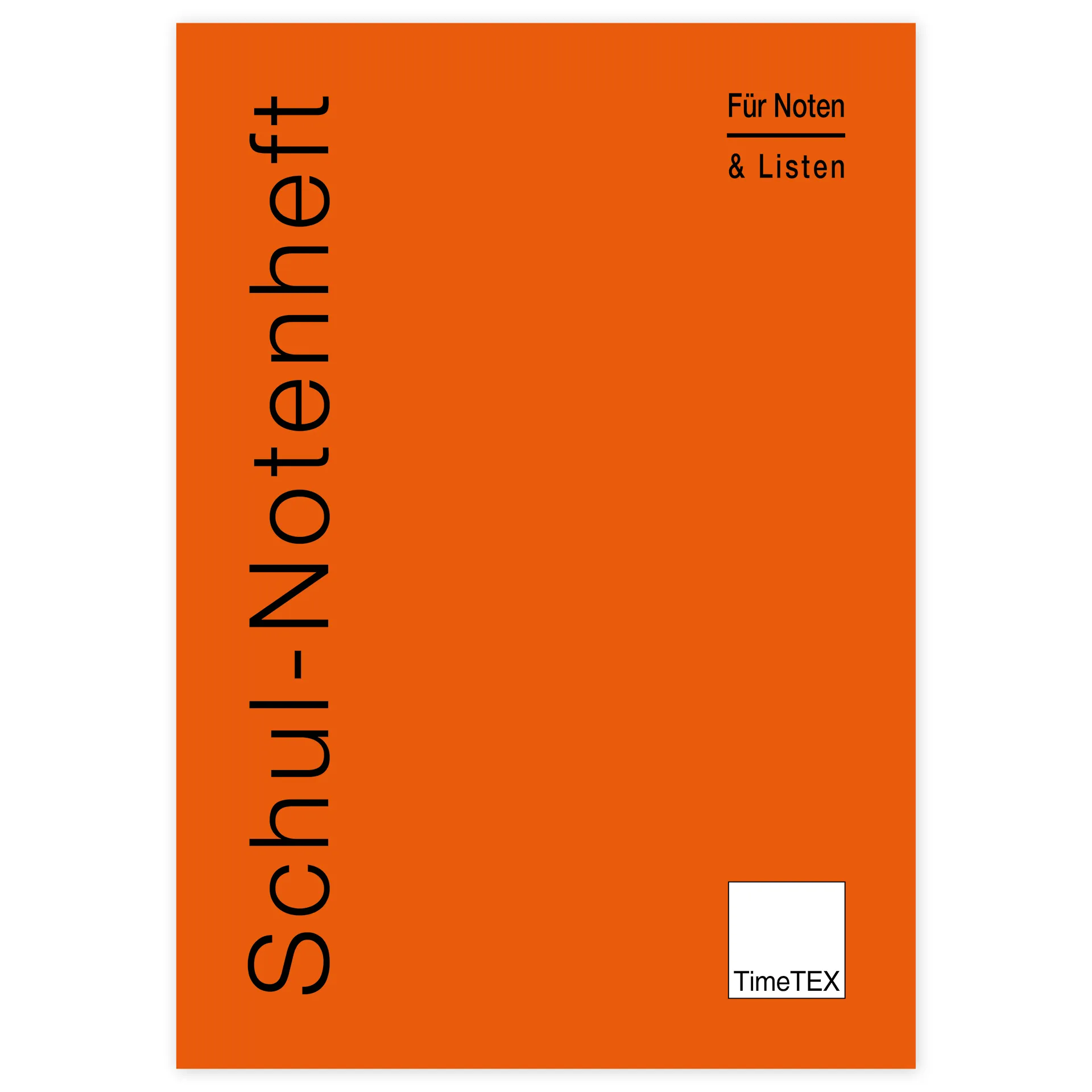TimeTEX Schul-Notenheft A5