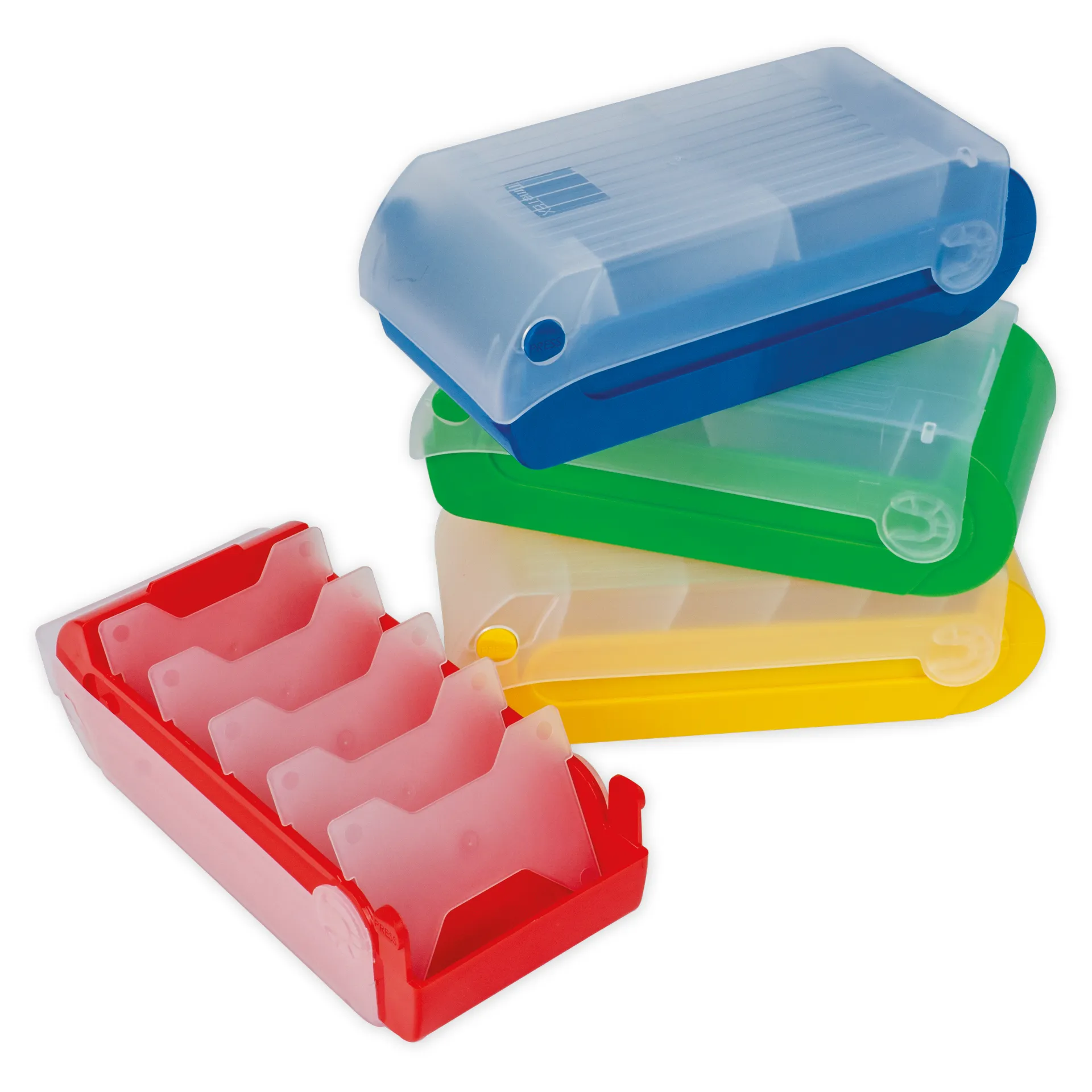 Lern-Karteikasten Kunststoff für A8