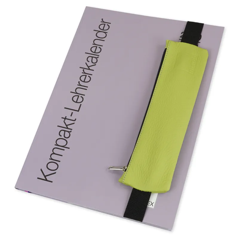 Aufspann-Federmäppchen Leder