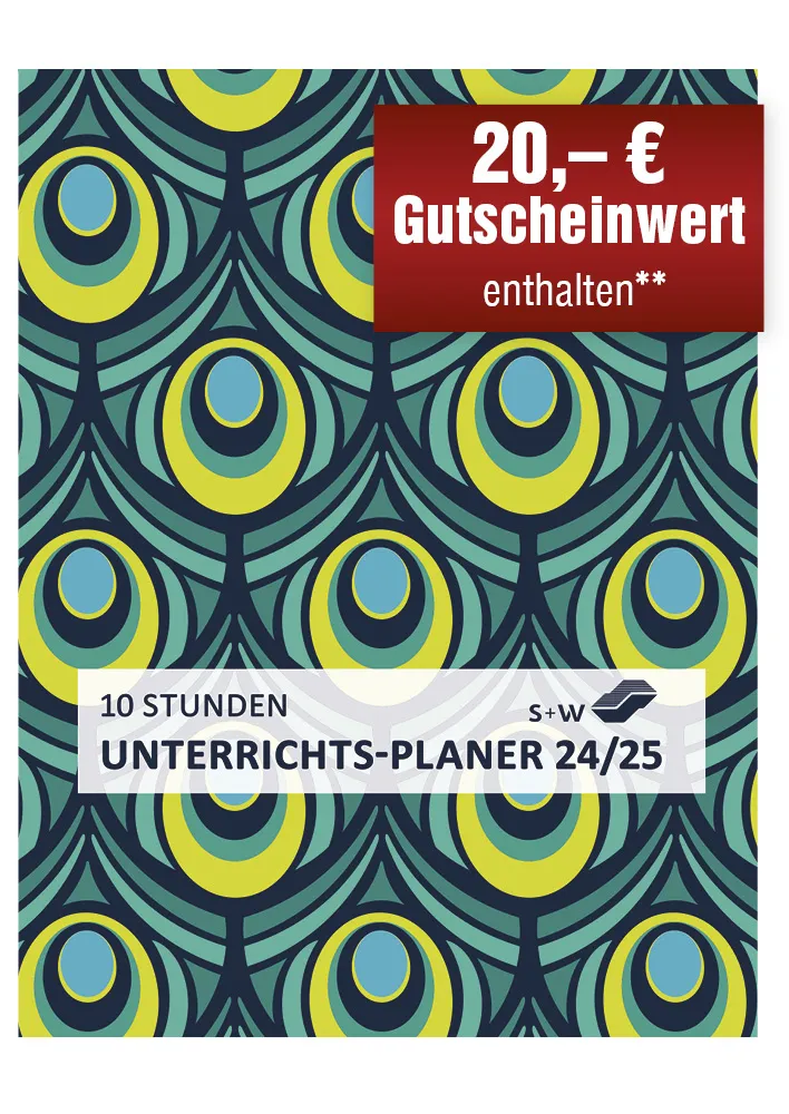 s+w Unterrichts-Planer Edition Pfau 24/25