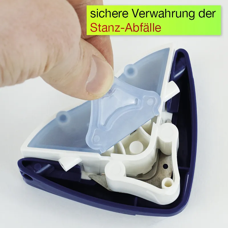Ecken-Abrunder für Folie + Papier