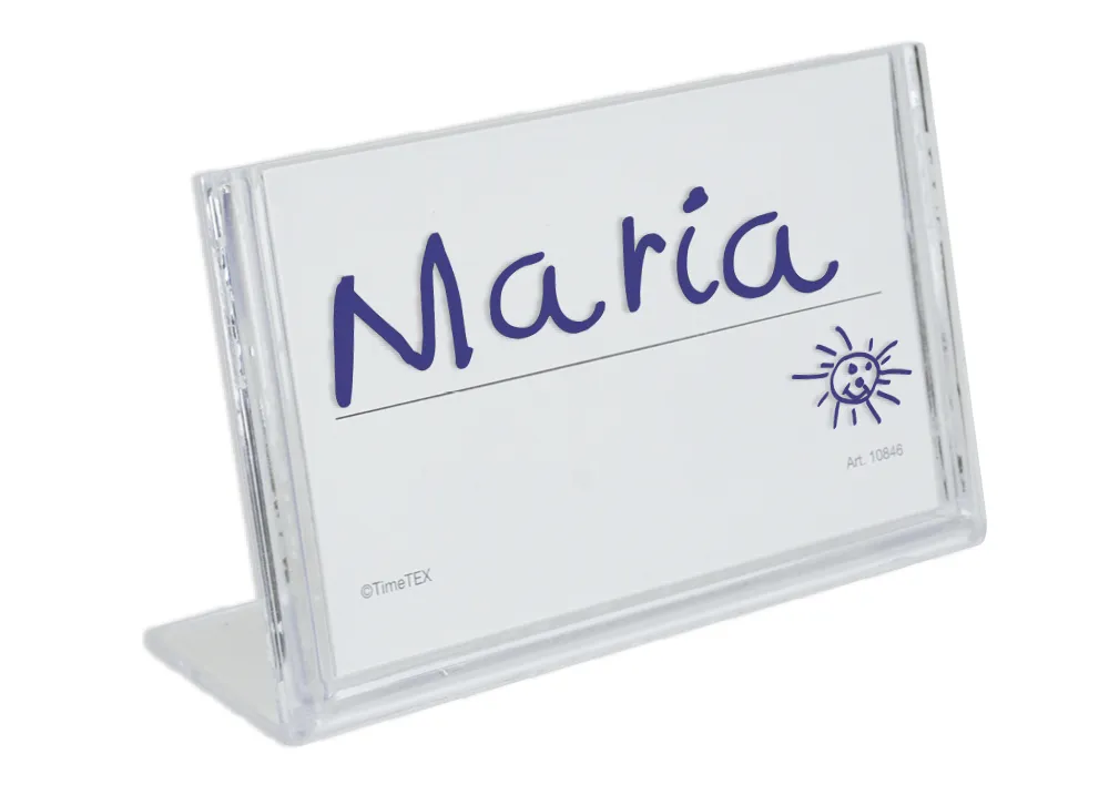 Set Namensschilder, beschreibbar