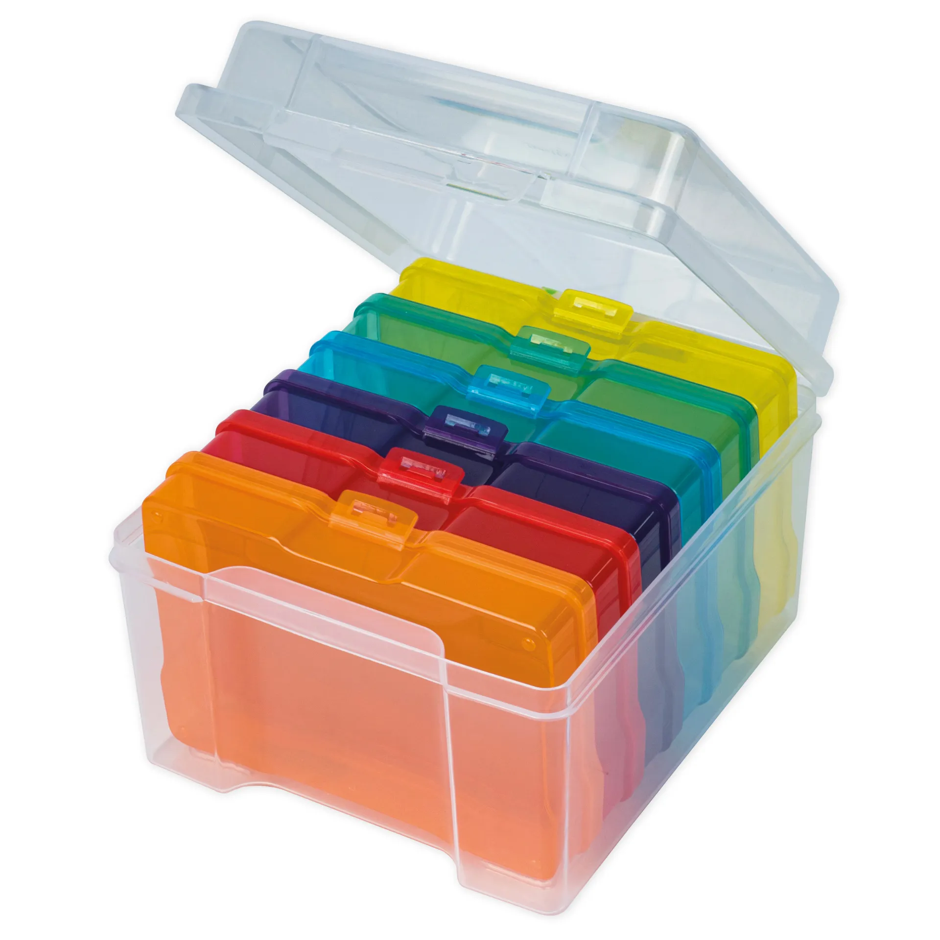Farb-Boxen in der Box, transparent, 7-tlg.