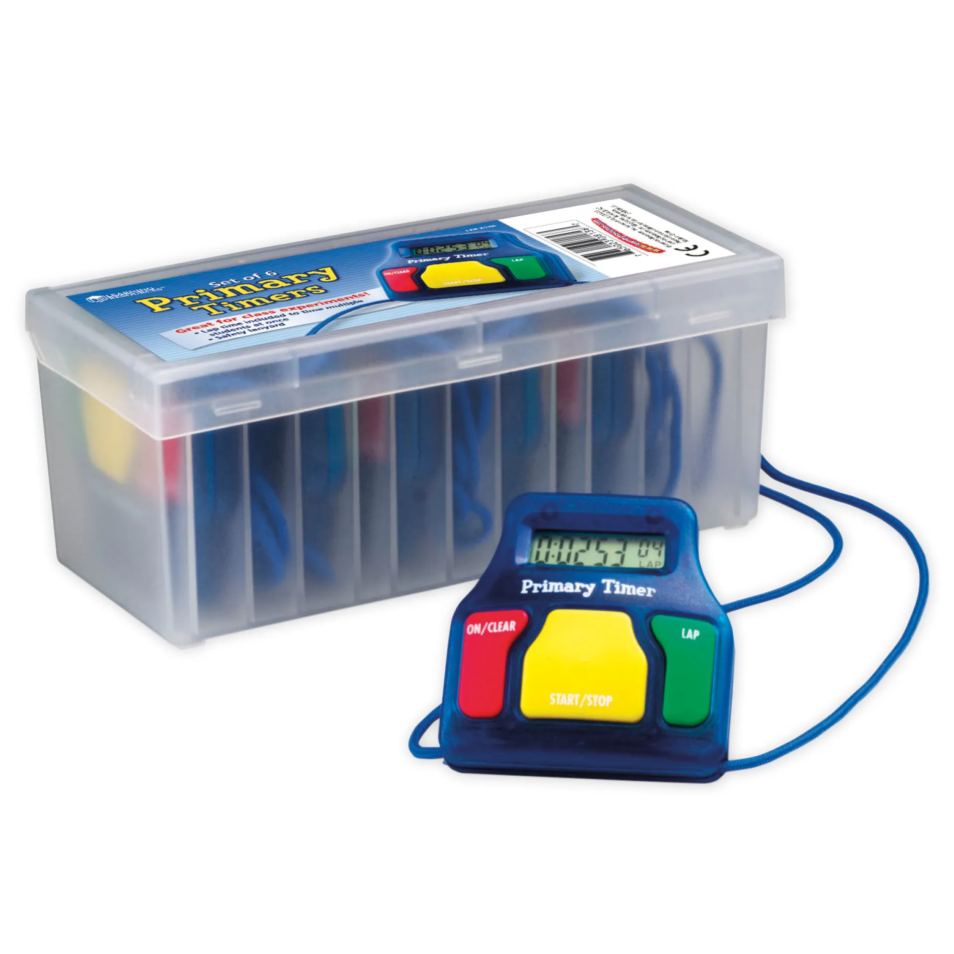 Satz Digital-Stoppuhren 6-tlg.