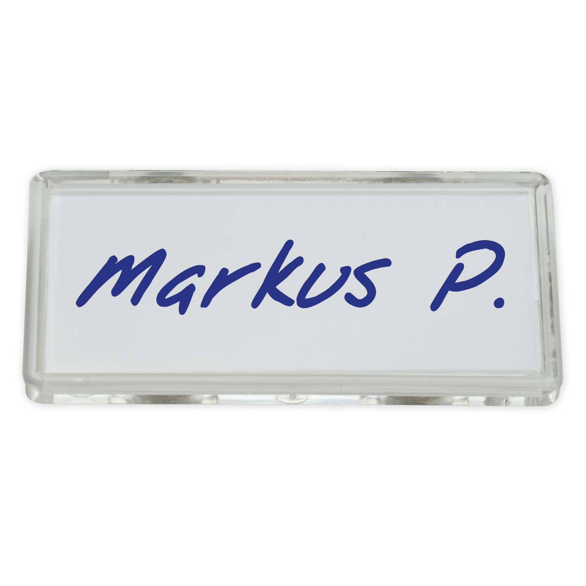 Set Namensschilder, magnetisch, 5 Stück