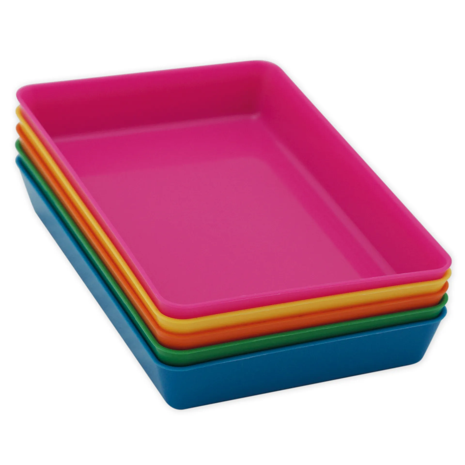 Set Aufbewahrungs-Schalen Kunststoff L, 5-tlg.