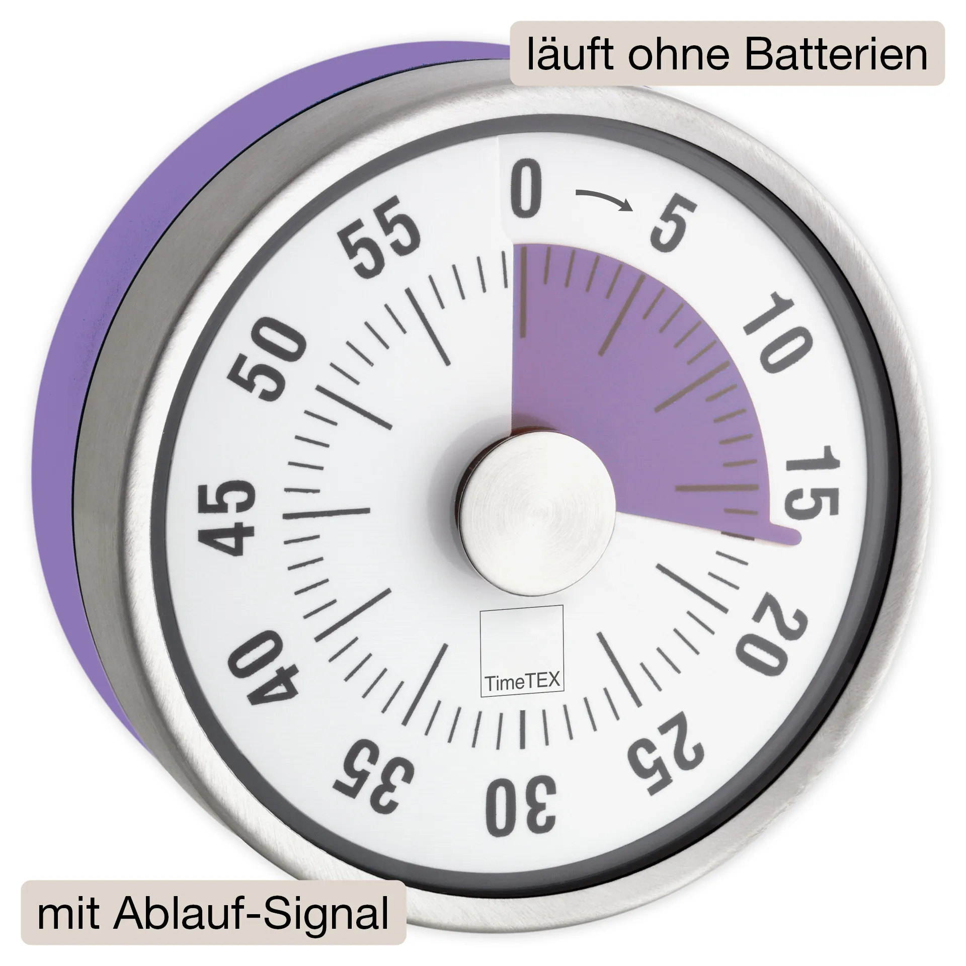Zeituhr "Automatik", magnetisch, 7,8cm
