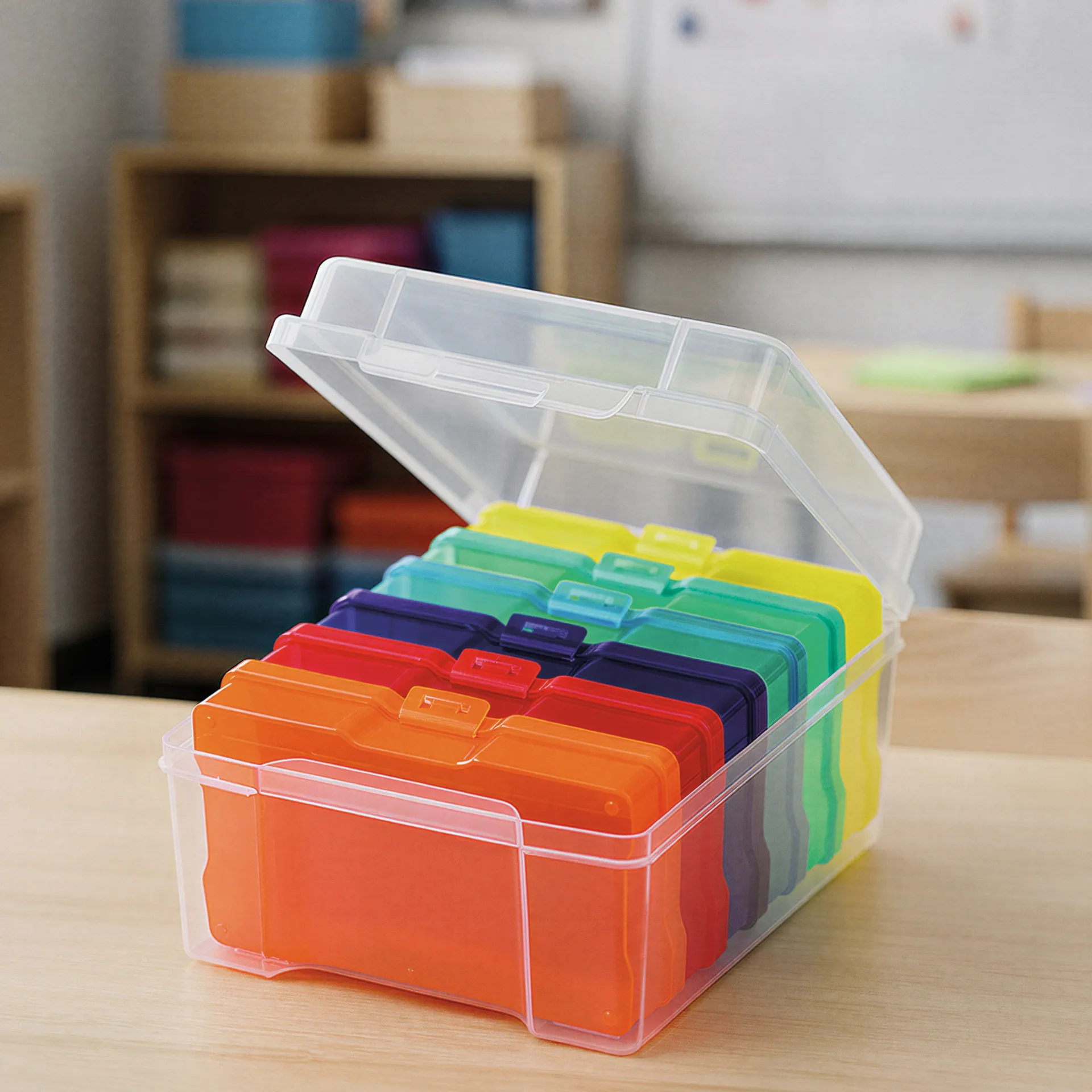 Farb-Boxen in der Box, transparent, 7-tlg.