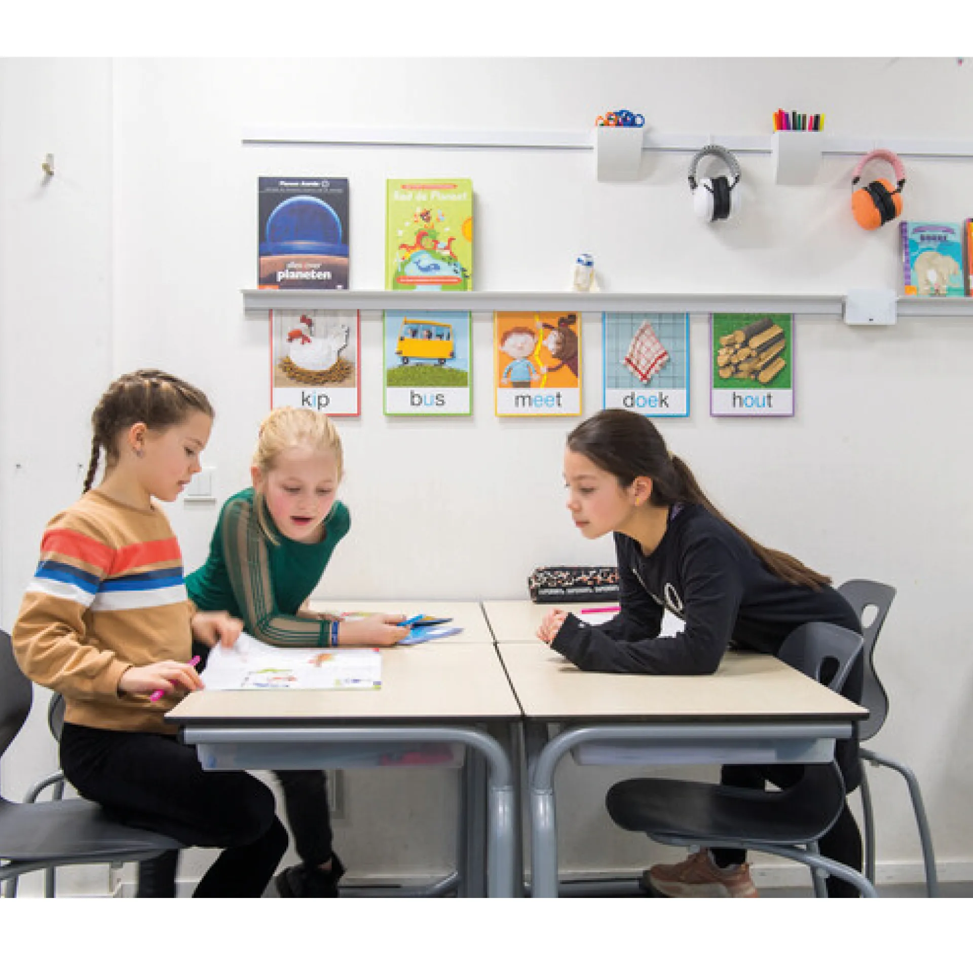 Set Info-Leiste mit Namenschildern + Haken, 21-tlg.