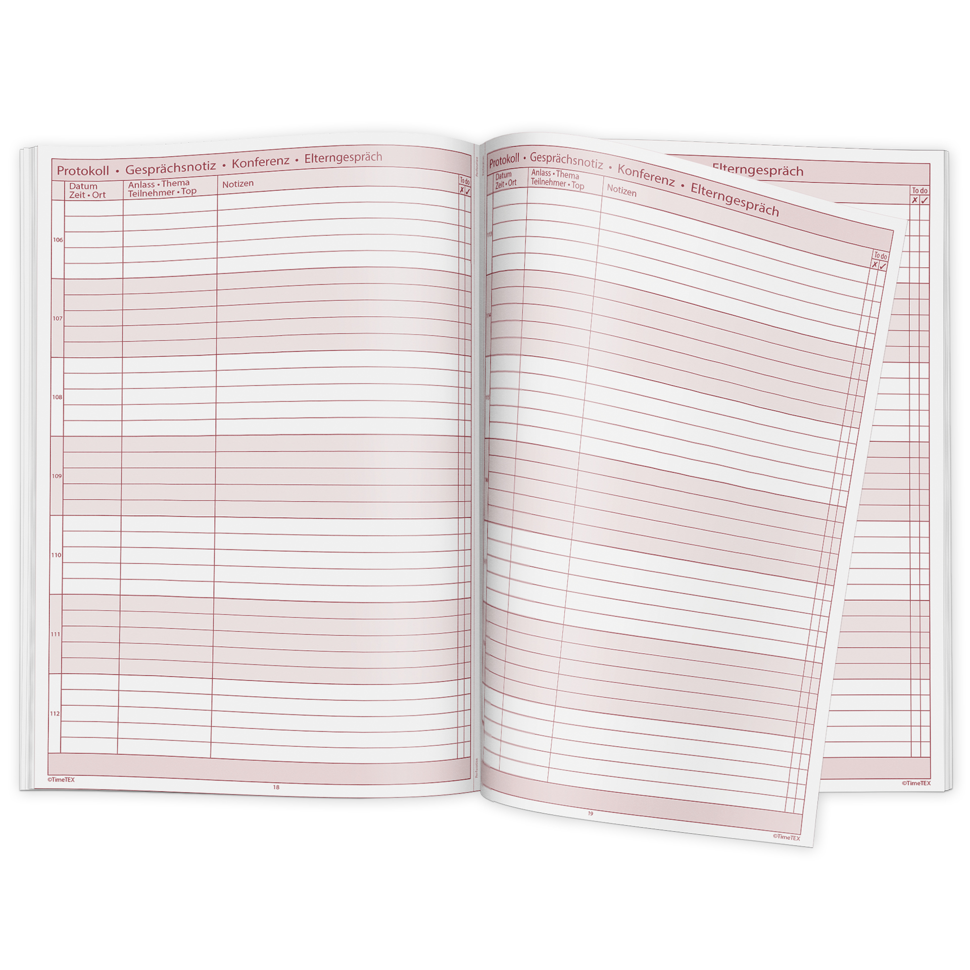 TimeTEX Heft Schul-Notizen A4
