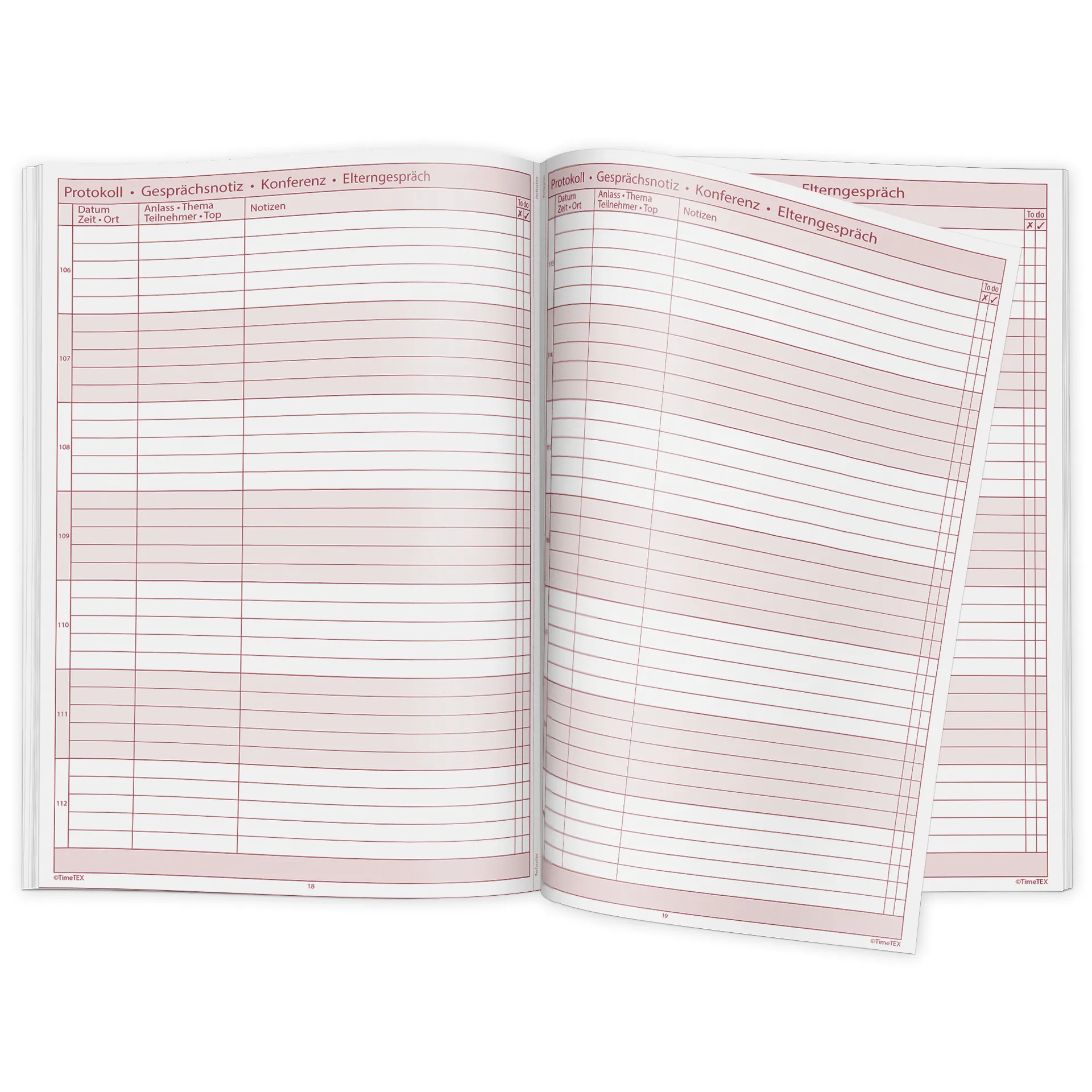 TimeTEX Heft Schul-Notizen A4