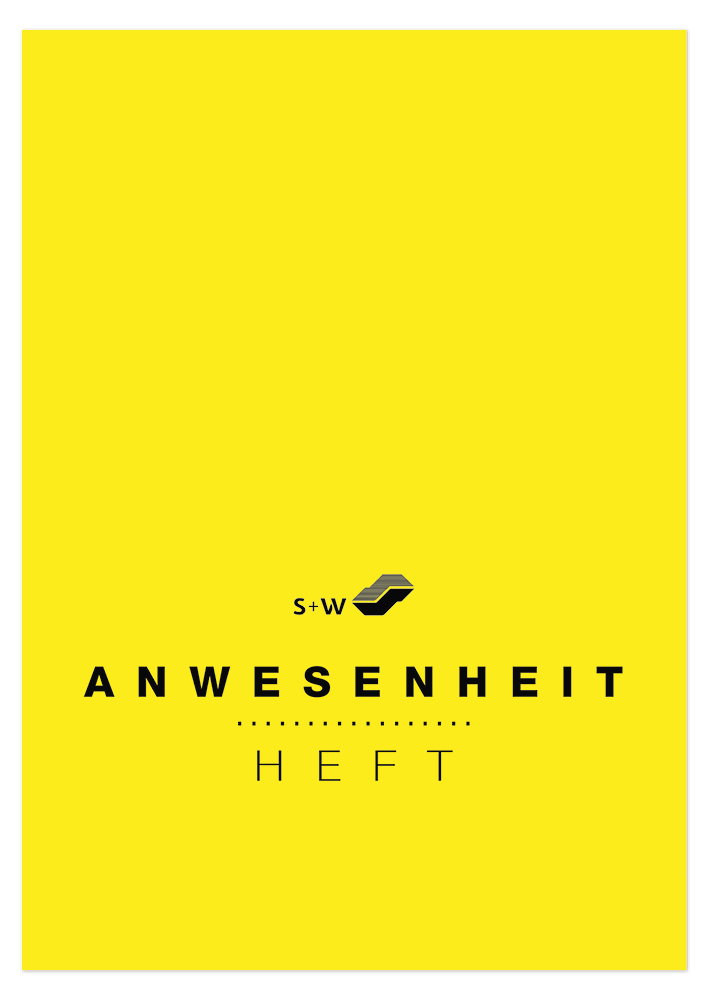Anwesenheit Heft A4