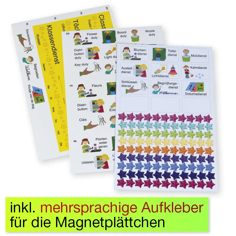 "Mein Klassendienst" magnetisch