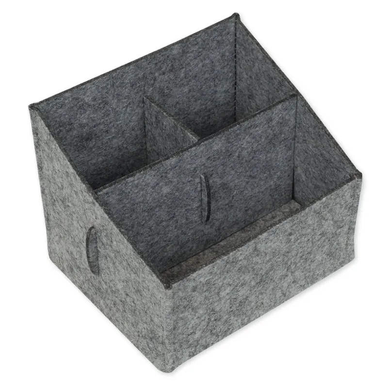 Tisch-Organizer "Filzi II" aus Filz, grau