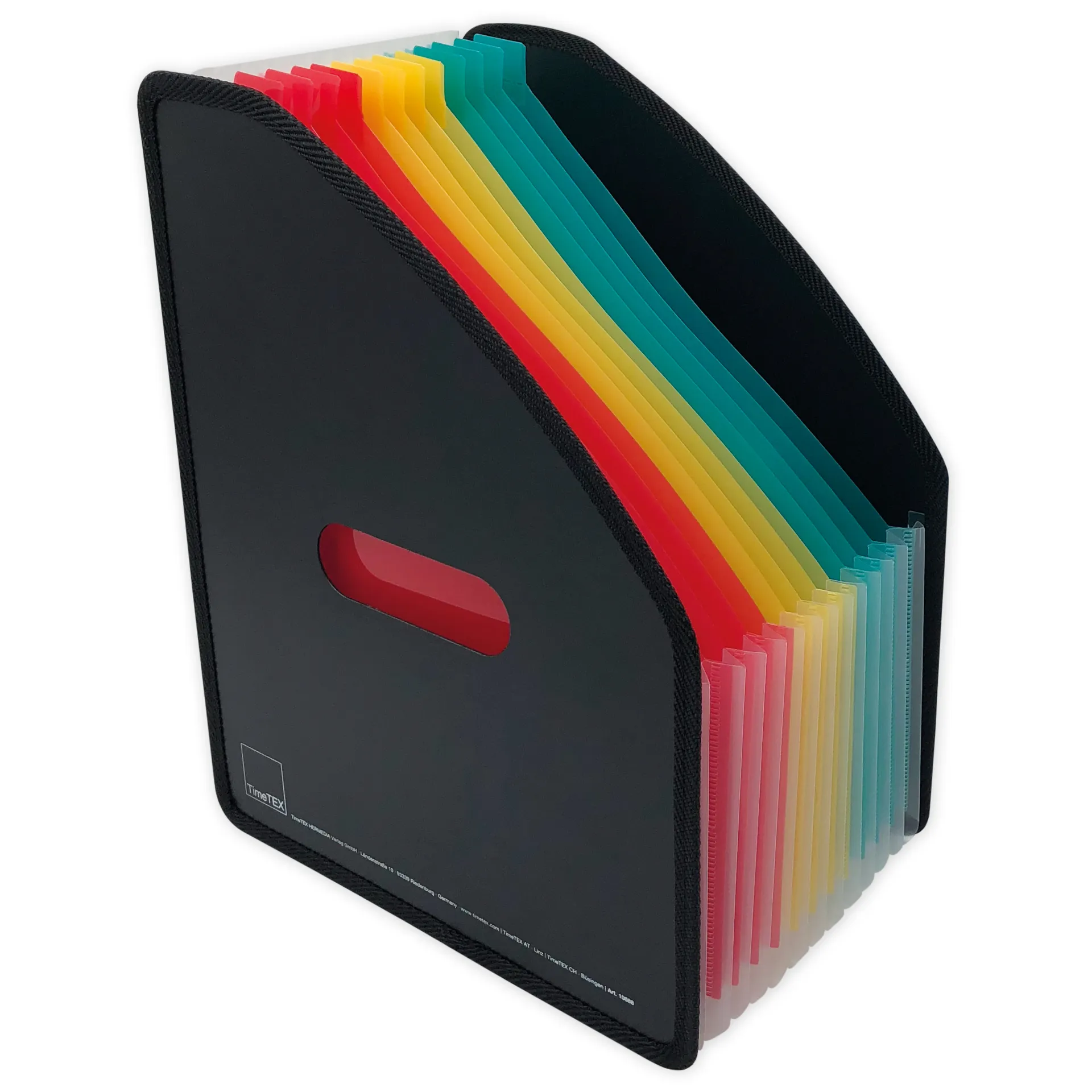 Fächer-Stehsammler A4, beschriftbar