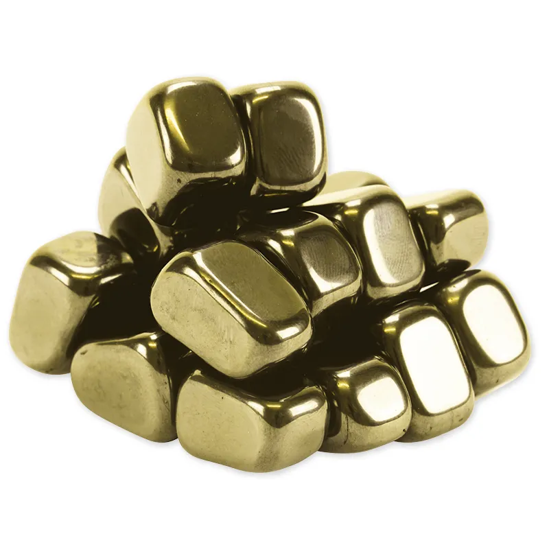 Set Magnete "Gold-Nuggets", ca. 20-tlg.