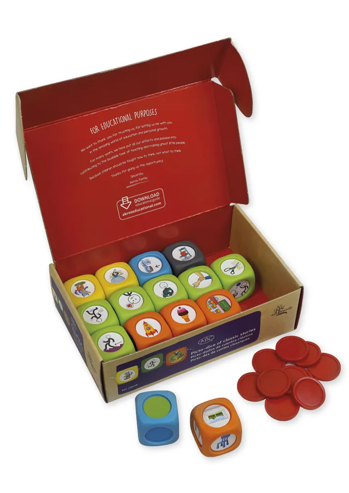 Motiv-Würfel im Tragekoffer, 106-tlg.