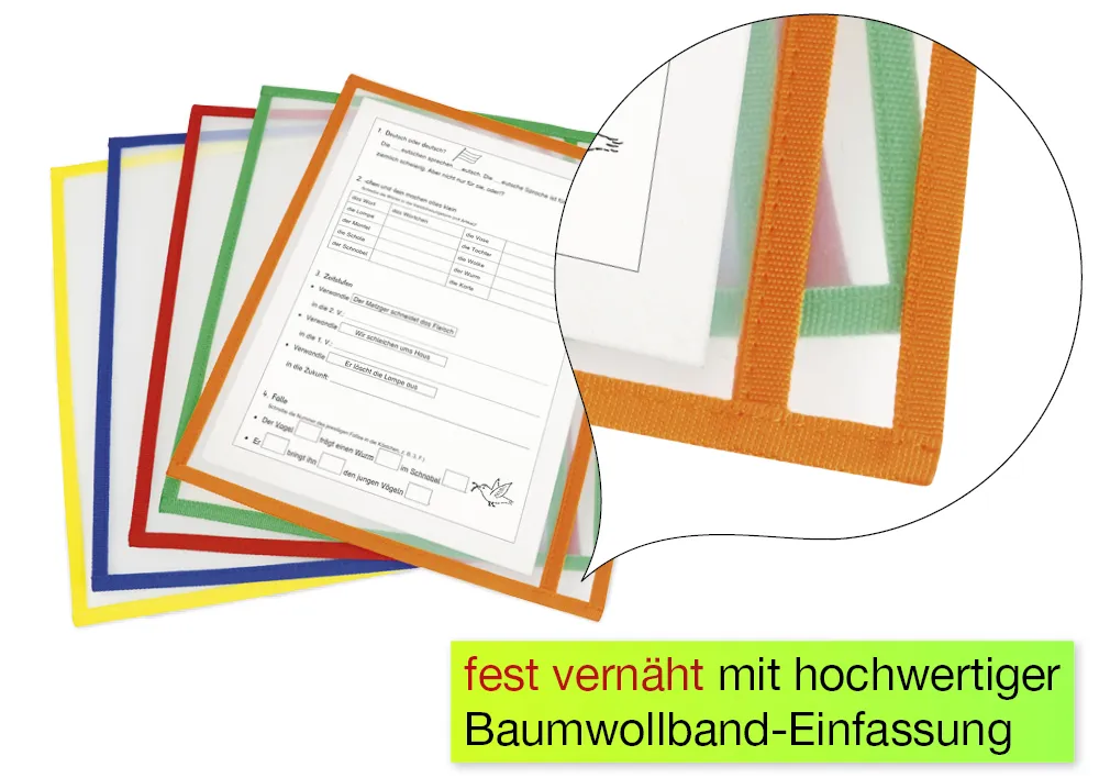 Sammeltaschen A4 QUER!, 10tlg.