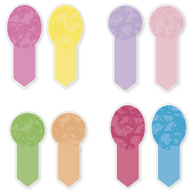 Lesezeichen selbstklebend, 16-tlg.