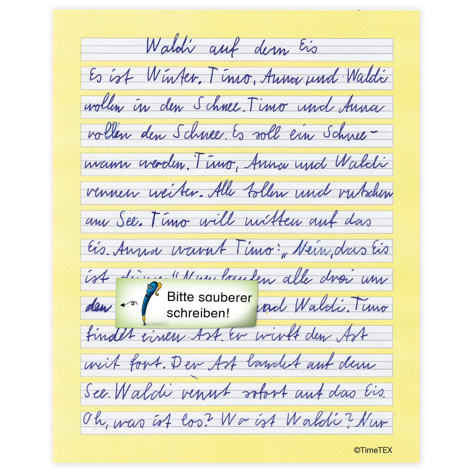 Haftnotiz-Blöcke „Korrektur", 73x26 mm, 8 Blöcke