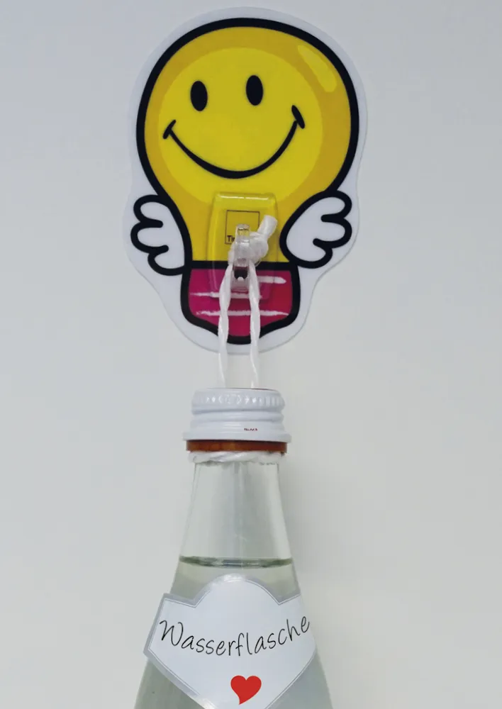 Universalhaken "Glühbirne", haftend, 2 Stück