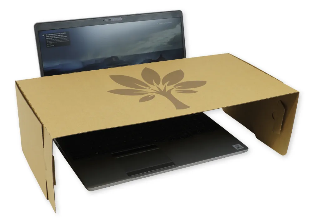 Sichtschutz für Tatstatur, Pappe