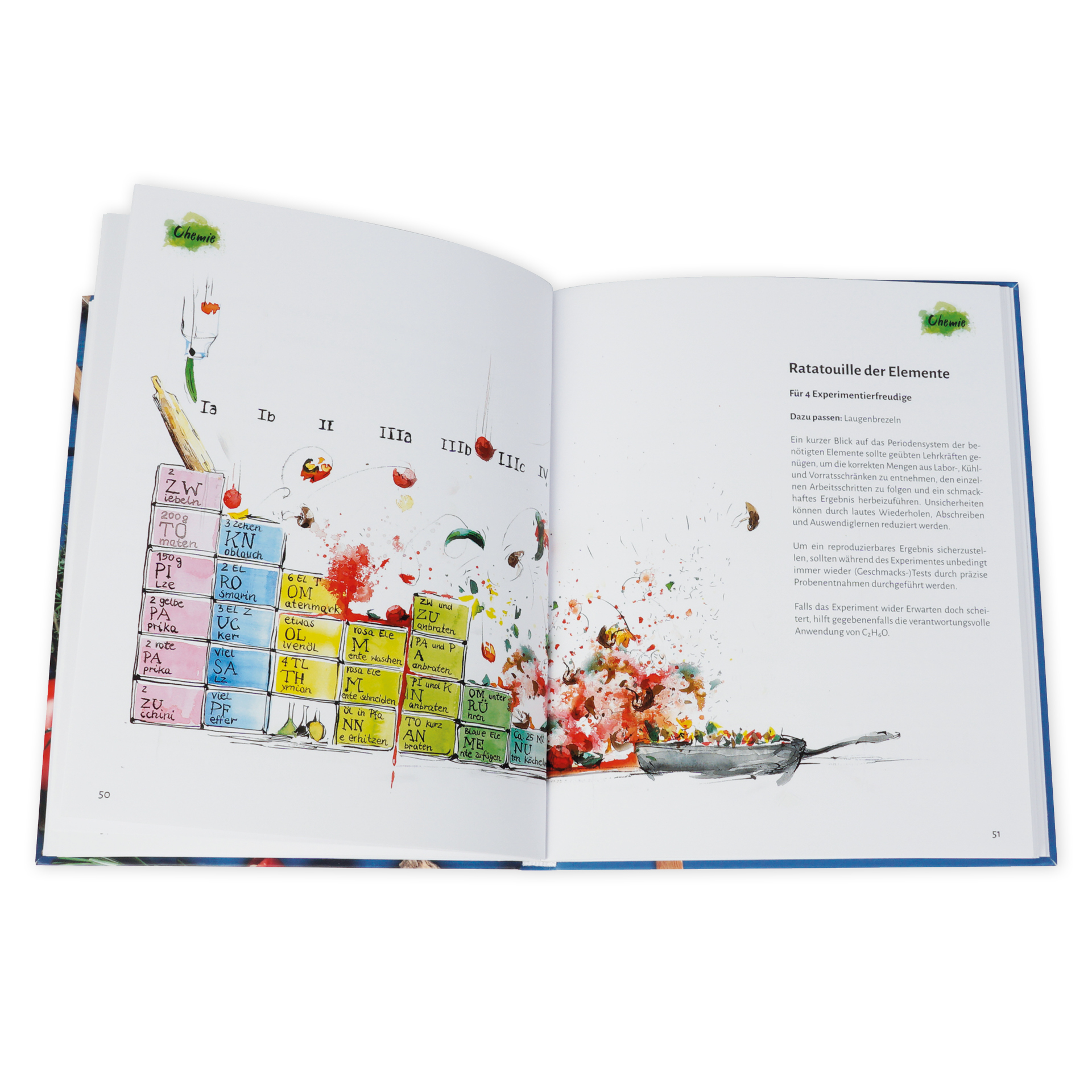 Buch "Das Lehrer Kochbuch - Zur Tafel, bitte!", 93 Seiten