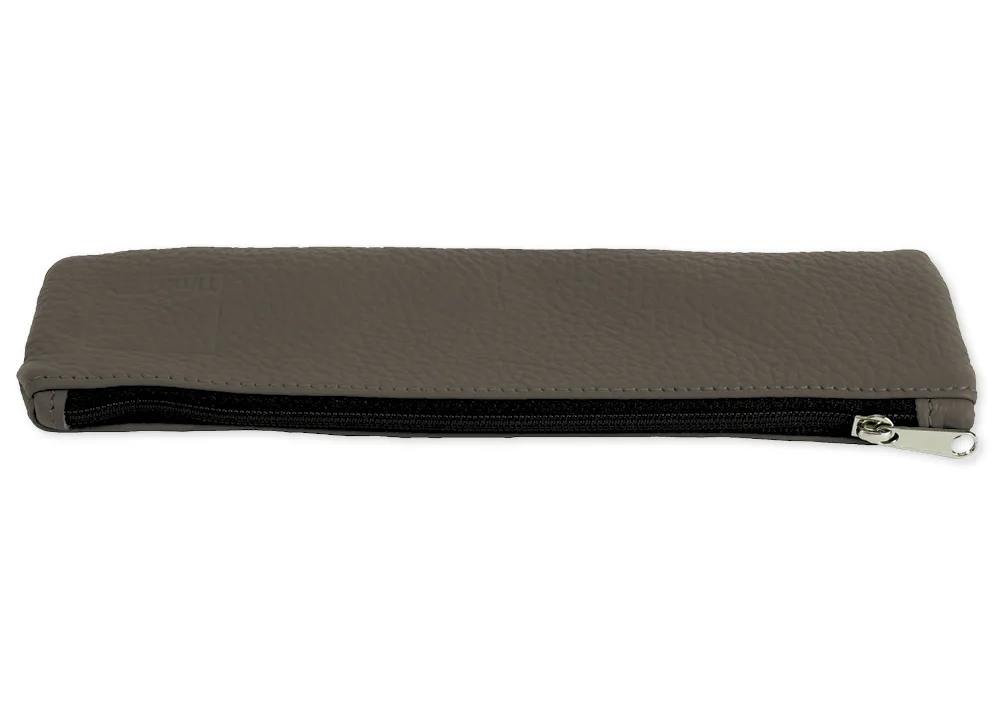 Aufspann-Federmäppchen Leder