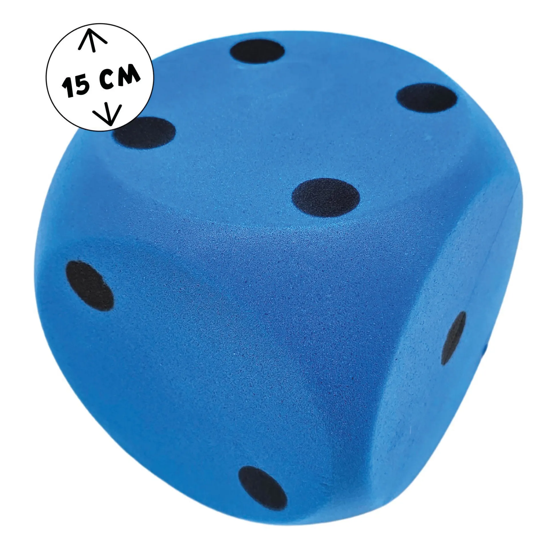 Schaumstoff-Würfel mit Augen XXL, 15x15 cm