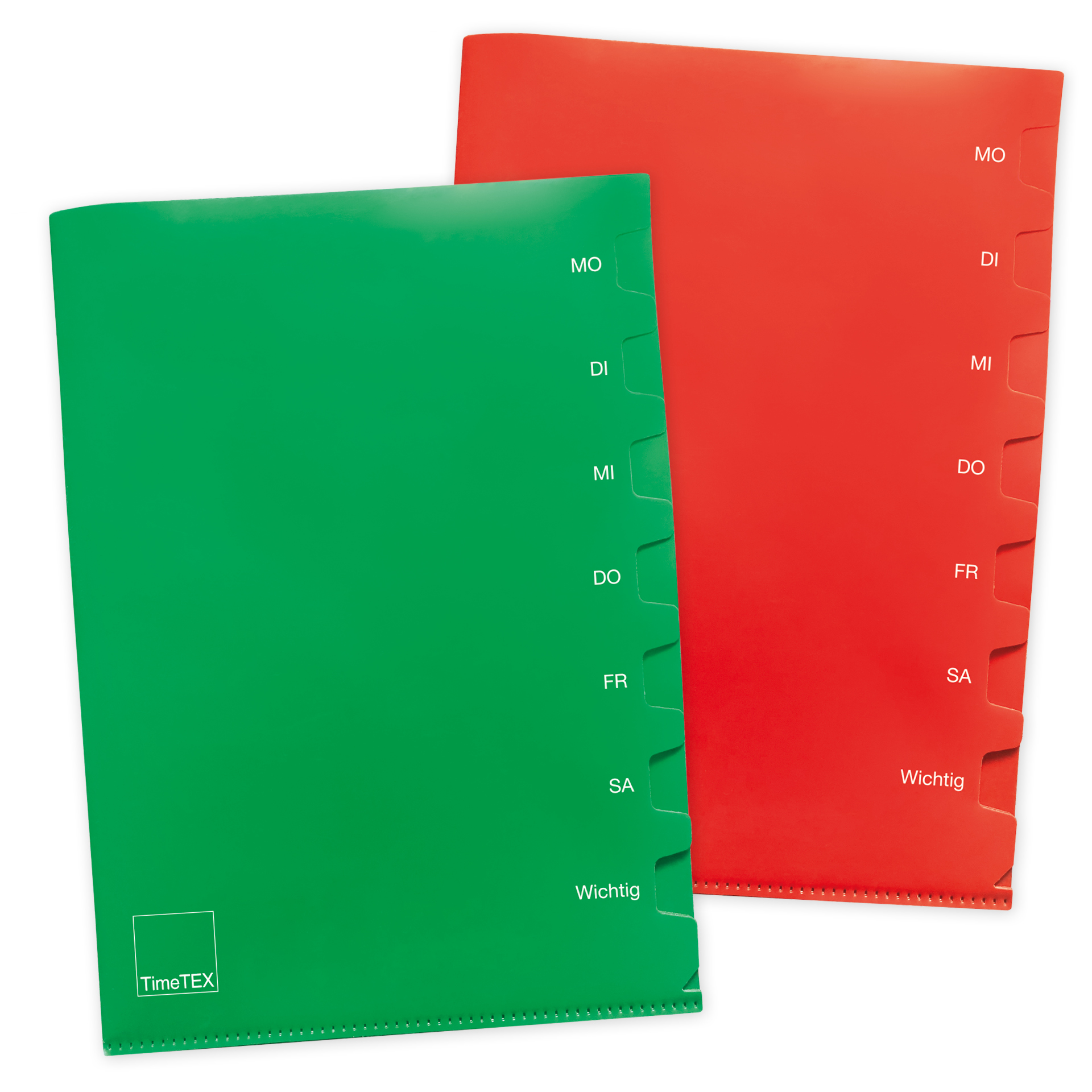 Ordnungs-Mappe Wochentage A4, 2-tlg.
