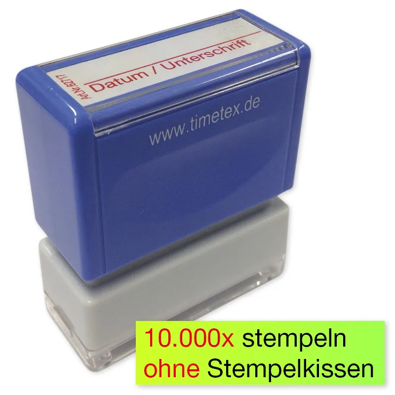 Stempel, Unterschrift