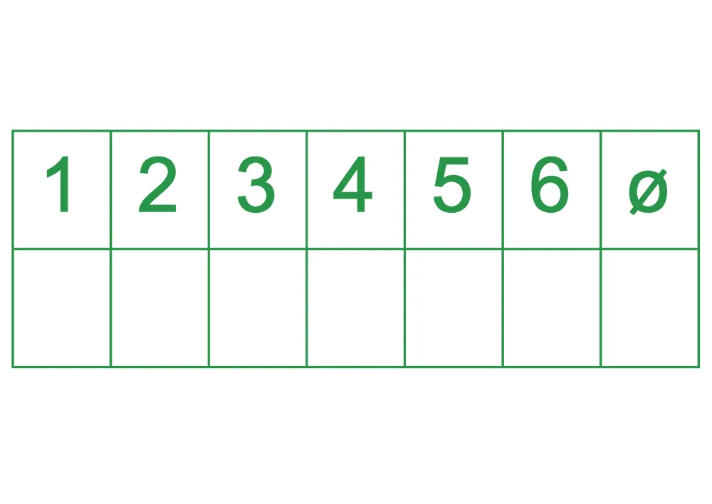 Stempel, Notenspiegel