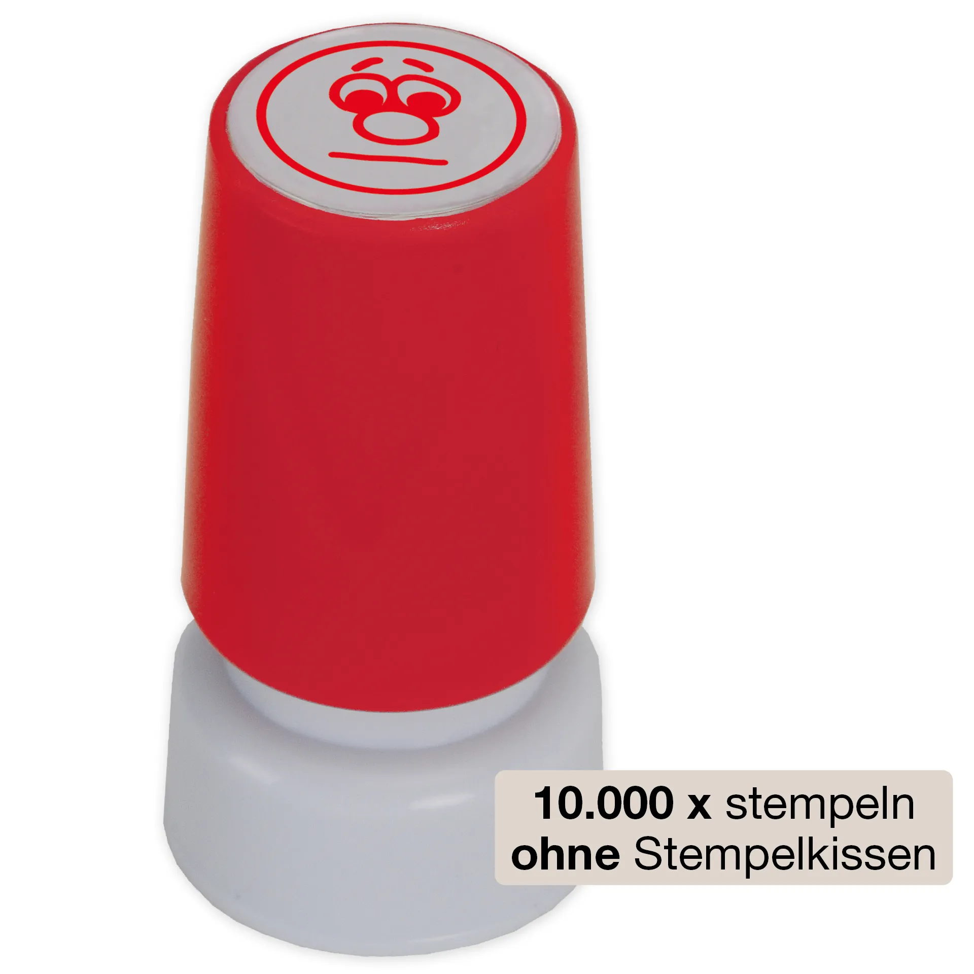 Stempel, Gesicht neutral